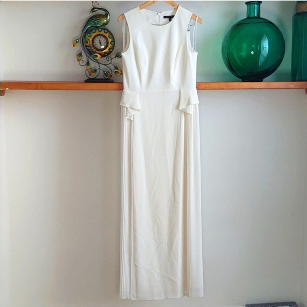 Cynthia Steffe Ivory Grecian maxi dress 10